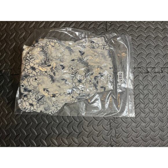 CindiGindi Embroidered Floral Fairy Whimsigoth White Coverup Duster Cardigan - Picture 10 of 10